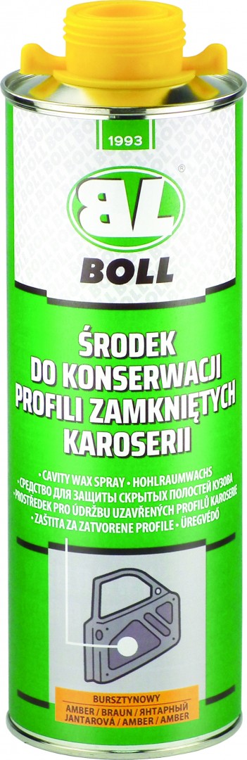 ŚRODEK DO KONSERWACJI PROFILI ZAMKNIKĘTYCH KAROSERII BURSZTYNOWY