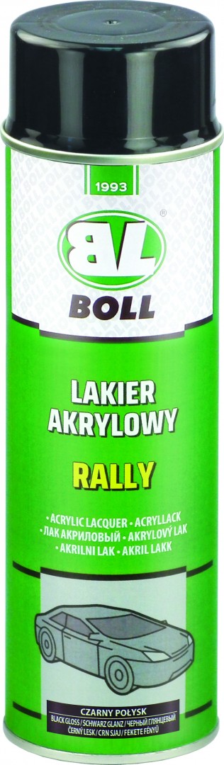 LAKIER AKRYLOWY CZARNY POLYSK/0.5L SPRAY