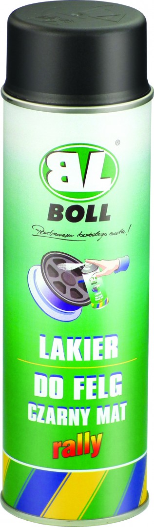 LAKIER DO FELG CZARNY /MAT//0.5L/ SPRAY