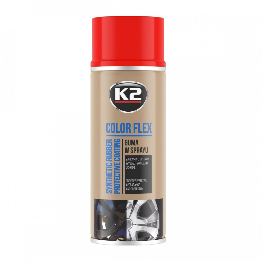 GUMA W SPRAYU 0,4L/CZERWONY/COLOR FLEX
