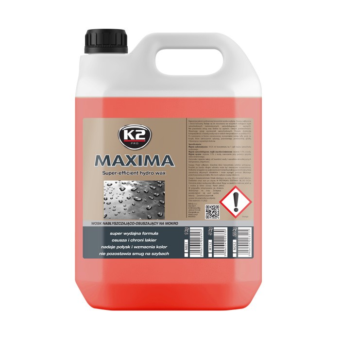 WOSK OSUSZAJACO-NABLYSZCZAJACY 5L/MAXIMA