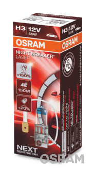 ZAROWKA HAL.H3 12V 55W N.B.LASER OSRAM