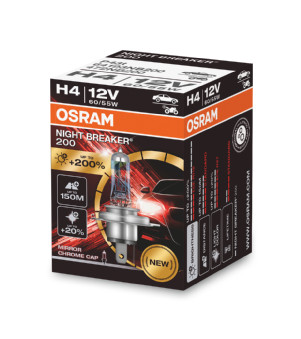 ZAROWKA HAL.H4 12V 60/55 N.B.LASER OSRAM