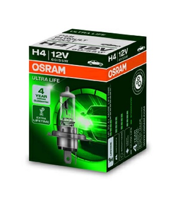 ZAROWKA HAL.H4 12V 60/55 ULTRALIFE OSRAM