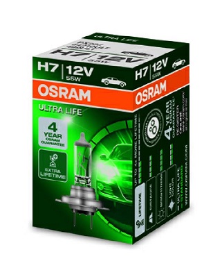 ŻARÓWKA 12V H7 55W ULTRA LIFE