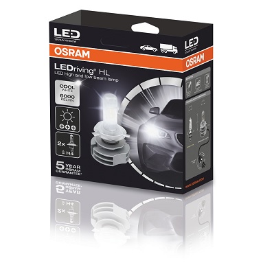 ZAROWKA H4 LED 14W/6000K/OSRAM/2 SZT.