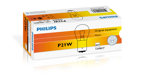 ZAROWKA POMOCN.12V P21W BIALA/PHIL/10SZT