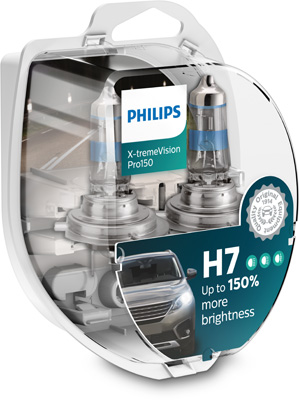 ŻARÓWKA H7 55W 12V X-TREMEVISION PRO150 2 SZT