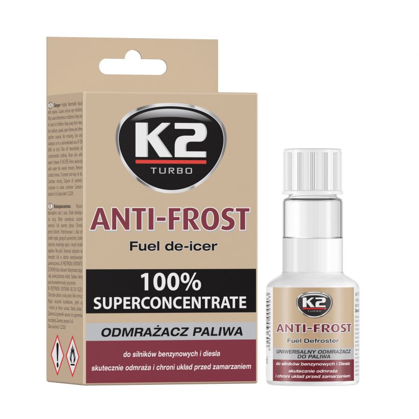 UNIWERSALNY ODMRAŻACZ PALIWA ANTI-FROST 50ML