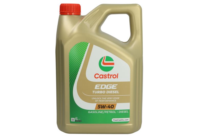 OLEJ CASTROL EDGE TITANIUM TURBO DIESEL POMPOWTRYSK 5W40 4L