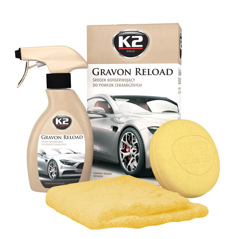 ŚRODEK DO KONSERWACJI POWŁOK CERAMICZNYCH GRAVON RELOAD 250ML